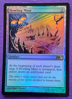MTG Howling Mine Foil M10 NM - Image 1