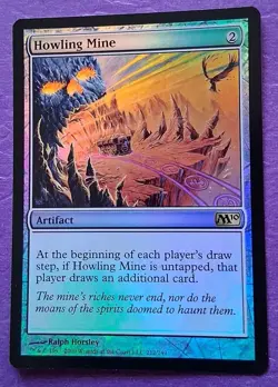 MTG Howling Mine Foil M10 NM - Image 2
