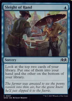 Wilds of Eldraine #67 Sleight of Hand - Image 1