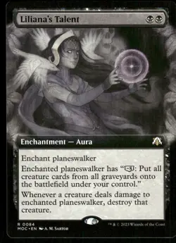 1x Liliana's Talent (Extended Art) - Commander: March of - Image 1