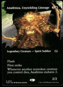 1x Anafenza, Unyielding Lineage (Borderless) - Tarkir: Dragonstorm - Image 1