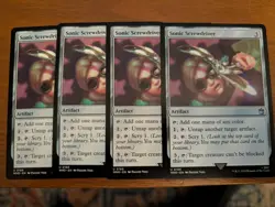 4x Sonic Screwdriver (0186) Universes Beyond: Doctor Who NM - Image 1