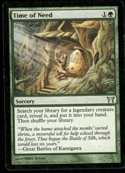1x Time of Need - Champions of Kamigawa LP - MTG - Image 1