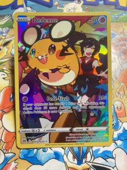 Dedenne TG07/TG30 Holo Brilliant Stars Trainer Gallery Pokemon TCG NM - Image 1