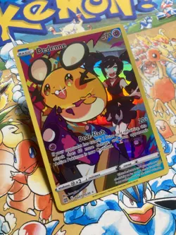 Dedenne TG07/TG30 Holo Brilliant Stars Trainer Gallery Pokemon TCG NM - Image 2