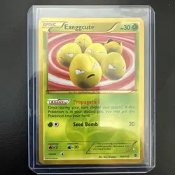 Pokemon Exeggcute 102/101 Secret Rare Holo Plasma Blast BW LP - Image 1