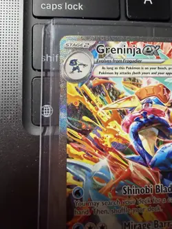 2024 POKEMON GRENINJA EX TWILIGHT MASQUERADE SPECIAL ILLUSTRATION #214/167! MINT - Image 2