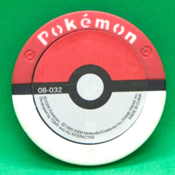 Murkrow Pokemon Battrio Coin 08-032 2009 Vintage Gamefreak Nintendo Japanese F/S - Image 2