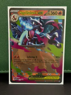 POKEMON Mega Charizard X ex - Holo Promo ME: Mega Evolution Promo 029 NM - Image 1