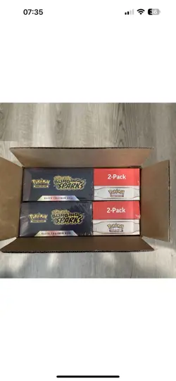 Pokemon Surging Sparks Elite Trainer Box + Booster Bundle, 2-pack ~ LOT OF 2 - Image 2