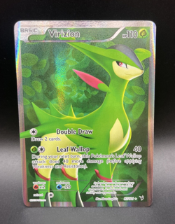 Pokemon TCG Virizion (Full Art) 97/101 Noble Victories Holo - Image 1