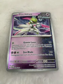 Iron Valiant 079/162 Sv05: Temporal Forces - Reverse Holo Rare - NM - Pokemon - Image 3