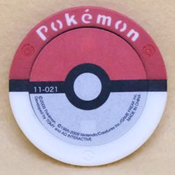 Tropius Pokemon Battrio Coin 11-021 2009 Vintage Gamefreak Nintendo Japanese F/S - Image 2