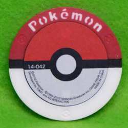 Trapinch Pokemon Battrio Coin 2010 14-042 Gamefreak Nintendo Japanese F/S - Image 2
