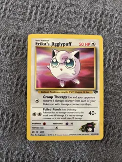 Pokemon TCG Erika's Jigglypuff Gym Challenge 69/132 Regular Common Non Holo - MP - Image 1