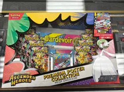 Pokemon Ascended Heroes Premium Poster Collection Gardevoir Boxes PRESALE - Image 1