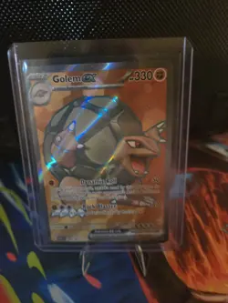 Pokemon Golem ex 189/165 Sv: Scarlet & Violet 151 Ultra Rare Holo - Image 1