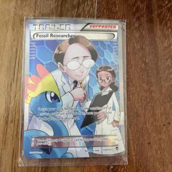 Pokemon TCG Fossil Researcher Furious Fists 110/111 Holo Full Art Ultra Rare - Image 1