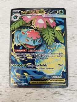 Pokemon - Mega-Bisaflor Ex - Deutsch NM MEG 155/132 Mega Entwicklung Bisaflor - Image 1