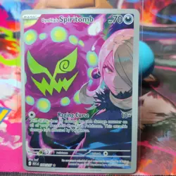 Cynthia’s Spiritomb 244/217 – Ascended Heroes Illustration Rare – Pokemon TCG - Image 1