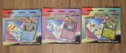 3 Pokemon TCG SV8.5 Prismatic Evolutions Tech Sticker Collection Blister Sealed - Image 1