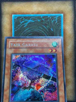 Yugioh Yata-Garasu LOD-000 Secret Rare 1st Ed LP - Image 2