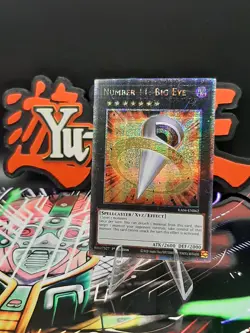 Yu-Gi-Oh! Number 11: Big Eye RA04-EN062 Quarter Century Secret Rare 1st Ed NM - Image 1