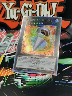 Yu-Gi-Oh! Number 11: Big Eye RA04-EN062 Quarter Century Secret Rare 1st Ed NM - Image 3