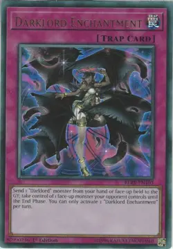 Darklord Enchantment - BLRR-EN103 - Ultra Rare - 1st Edition - Yugioh - Image 1