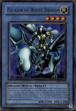 Paladin of White Dragon Unl Ed Ultra Rare MFC-026 Yu-Gi-Oh! - Image 1