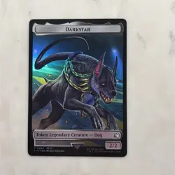 Angelo Darkstar Double-Sided Token - T - FINAL FANTASY #19 20 - NM Foil - Image 2