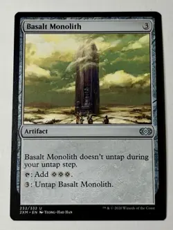 Basalt Monolith Miny Double Masters Magic the gathering Regular - Image 1