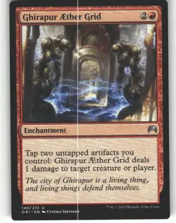 Ghirapur Aether Grid - Magic Origins - MTG - Uncommon - #148 - NM - Image 1