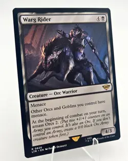 Warg Rider Universes Beyond: the Lord of the Rings: Tales of Middle-Earth... MTG - Image 1