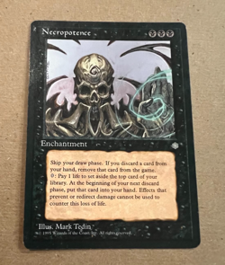 Necropotence - Ice Age - MTG - Magic the Gathering - Image 1