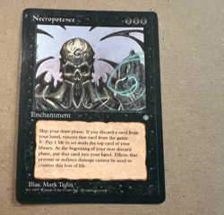 Necropotence - Ice Age - MTG - Magic the Gathering - Image 2