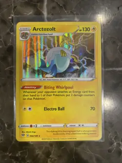 Pokemon TCG Arctozolt Darkness Ablaze Holo Card 066/189 Rare - Image 1