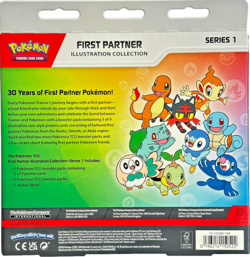 Pokemon TCG First Partner Illustration Collection Series 1 Sealed New - Image 3