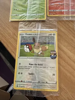 Pokemon Futsal On The Ball Football set, 5 Promo cards all Sealed - Image 2
