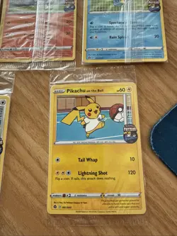 Pokemon Futsal On The Ball Football set, 5 Promo cards all Sealed - Image 3