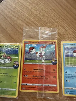 Pokemon Futsal On The Ball Football set, 5 Promo cards all Sealed - Image 5