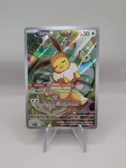 2025 Pokemon Center Prismatic Evolutions Eevee 173 Stamped Promo IR - Image 1