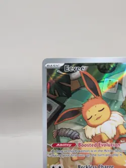 2025 Pokemon Center Prismatic Evolutions Eevee 173 Stamped Promo IR - Image 2