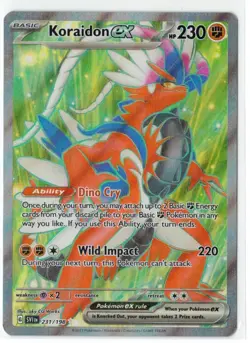 Pokemon TCG Scarlet & Violet Base Set Pokemon TCG Koraidon Ex - Image 1