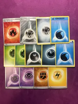 Pokemon TCG Basic Energy Card: 10 individual/40 variety - Image 3