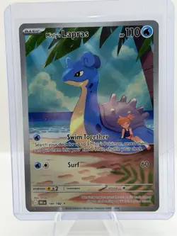 Pokemon TCG Misty's Lapras Destined Rivals 194/182 Mint Condition - Image 1