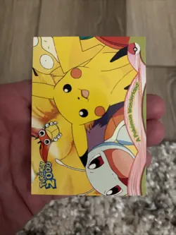 Blue Label Topps - Pokemon The Movie 2000 A Pokemon Wonderland! #3 NM - Image 2