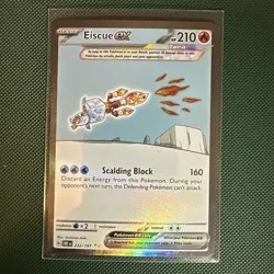 Pokemon TCG - Eiscue EX 222/197 Obsidian Flames - Holo Illustration Rare - NM - Image 1