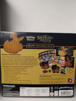New Sealed Pokemon TCG Shining Fates Elite Trainer Box 2021 Sealed - Image 2