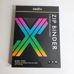 Vault X ME1 9 Pocket Binder Exo-Tec Zip Mega Evolutions 1st Edition - NEW SEALED - Image 1